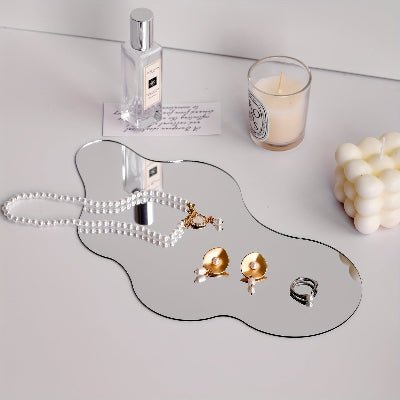 plateau pour bijoux acrylique miroir