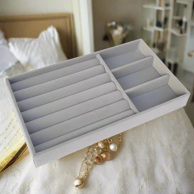 porte bijoux empilable section bagues et bracelets