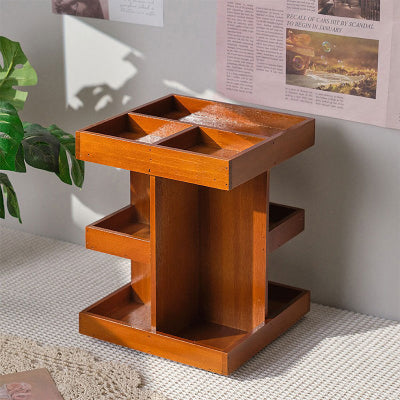 rangement maquillage rotatif multi fonctions
