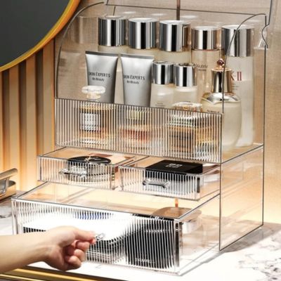 Grand rangement maquillage 2 tiroirs
