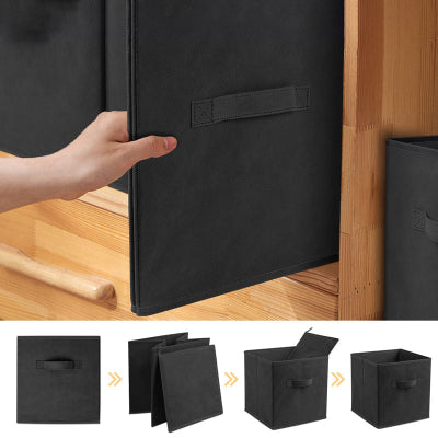 Panier de rangement cube pliable