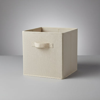 Panier De Rangement Cube couleur sable