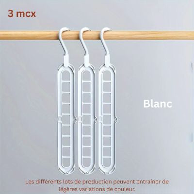 Porte cintre variant blanc