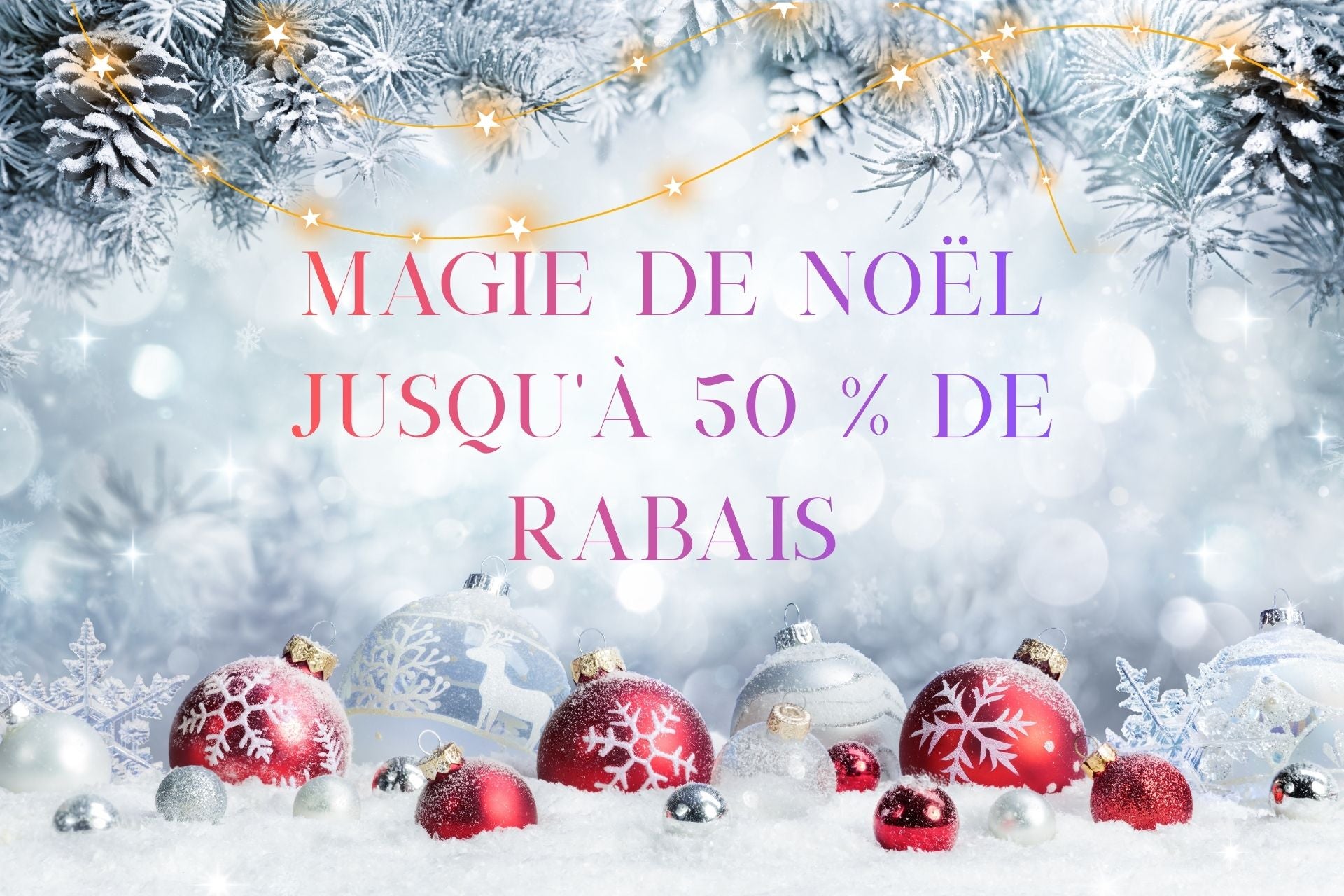 Rangement décoratifs promo de noël