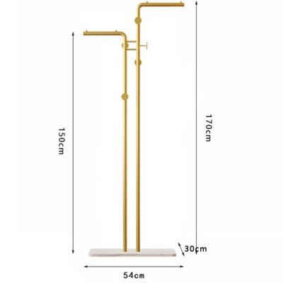 Valet de chambre doré dimensions