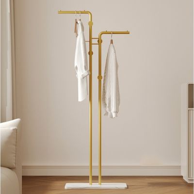 Valet de chambre doré base blanche