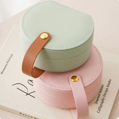 boite a bijoux de voyage deux couleurs disponibles