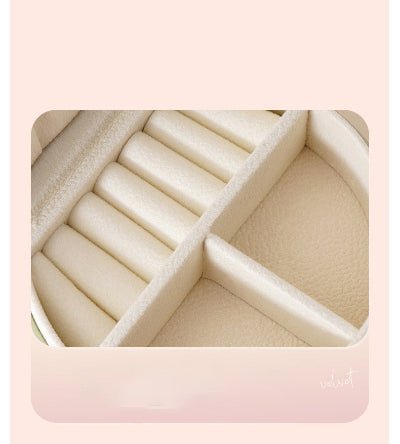 boite a bijoux de voyage intérieur velours