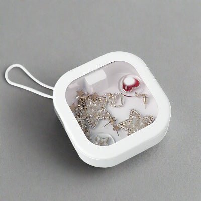 boite a bijoux fille plastique blanc