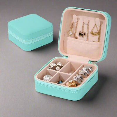 boite a bijoux mini couleur bleu doux