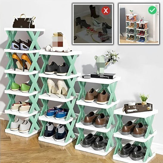 ÉTAGÈRE À CHAUSSURES STEPUP - Rangement Décoratif