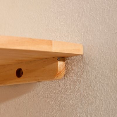 étagère d'angle en bois
