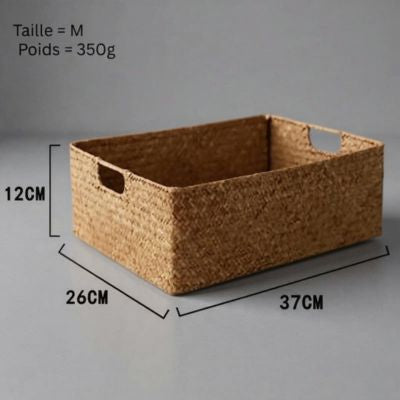 panier en jonc de mer taille M