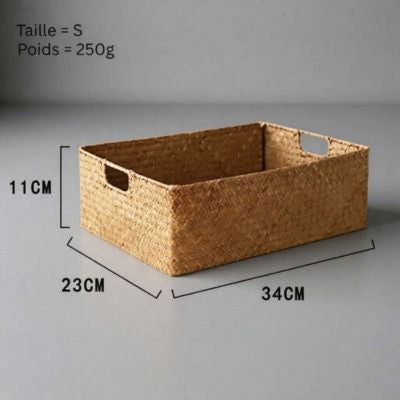 panier jonc de mer Taille S