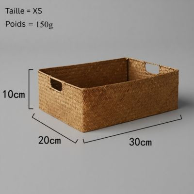 panier jonc de mer taille XS