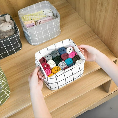 panier pour ranger sous vêtements