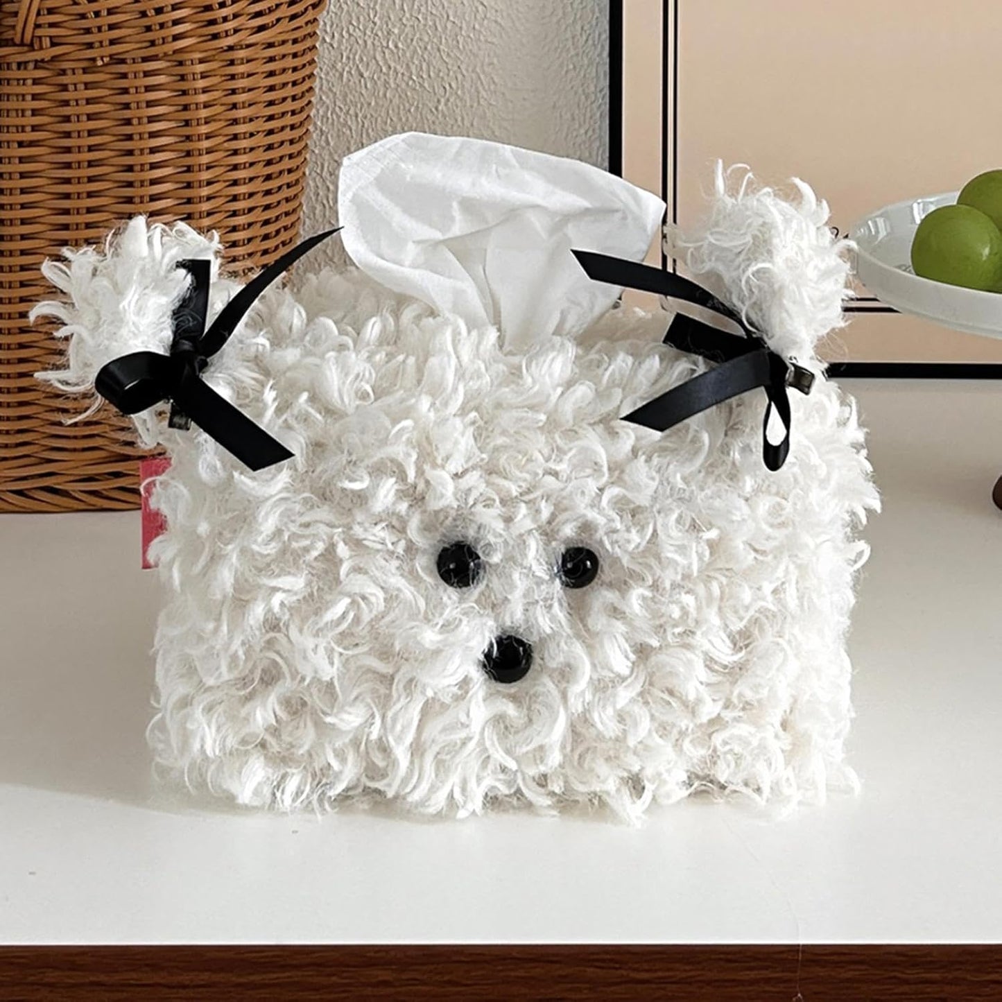 PlushPup™ - Blanc - Rangement Décoratif