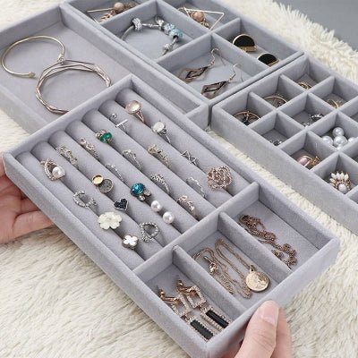 porte bijoux empilable pour boucles d'oreilles 