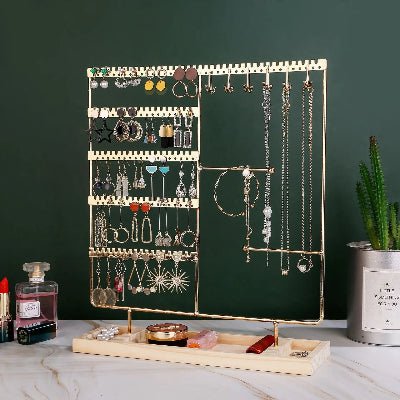 Porte boucle d'oreille Multi variant doré