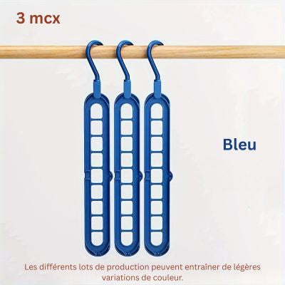 porte cintre pratico variant bleu