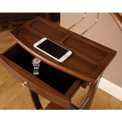 valet de chambre ancien plateau rangement et tiroir