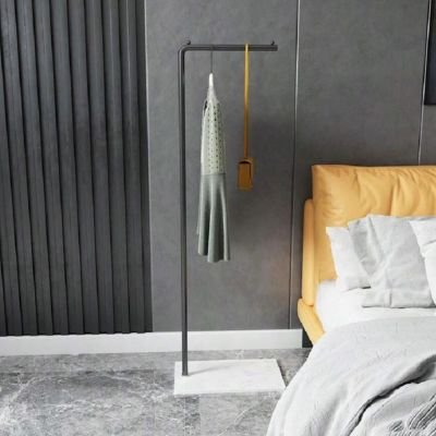 Valet de chambre métal couleur gris