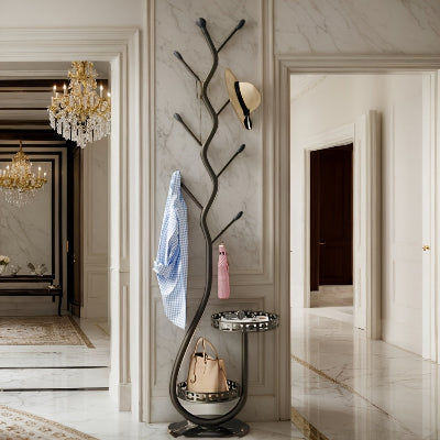 valet de chambre moderne noir