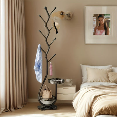 valet de chambre design noir